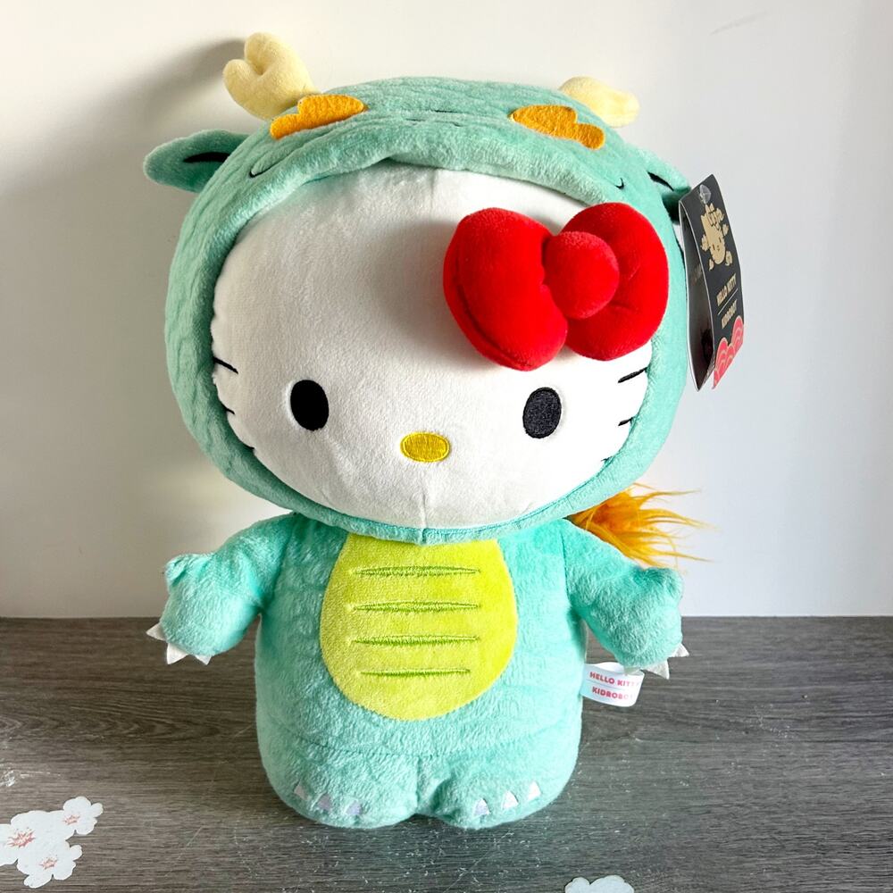 NECA Sanrio Hello Kitty Chinese Zodiac "Dragon" 13" Medium Plush Kidrobot NWT